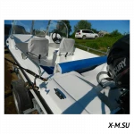 Стеклопластиковый катер WYATBOAT 430DC (тримаран)