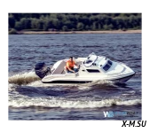 Стеклопластиковый катер WYATBOAT Neman-500