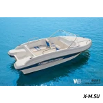 Стеклопластиковый катер с рундуками Wyatboat-3