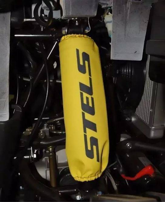 Чехлы на амортизаторы для ATV Leopard  желтые (к-т 4 шт.)