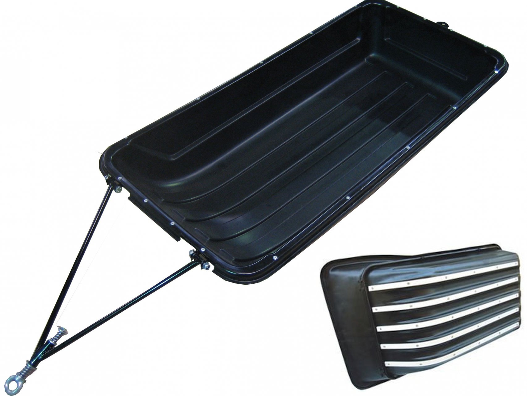 Сани-волокуши  1450 с накладками ПРЕМИУМ 1500х700х290