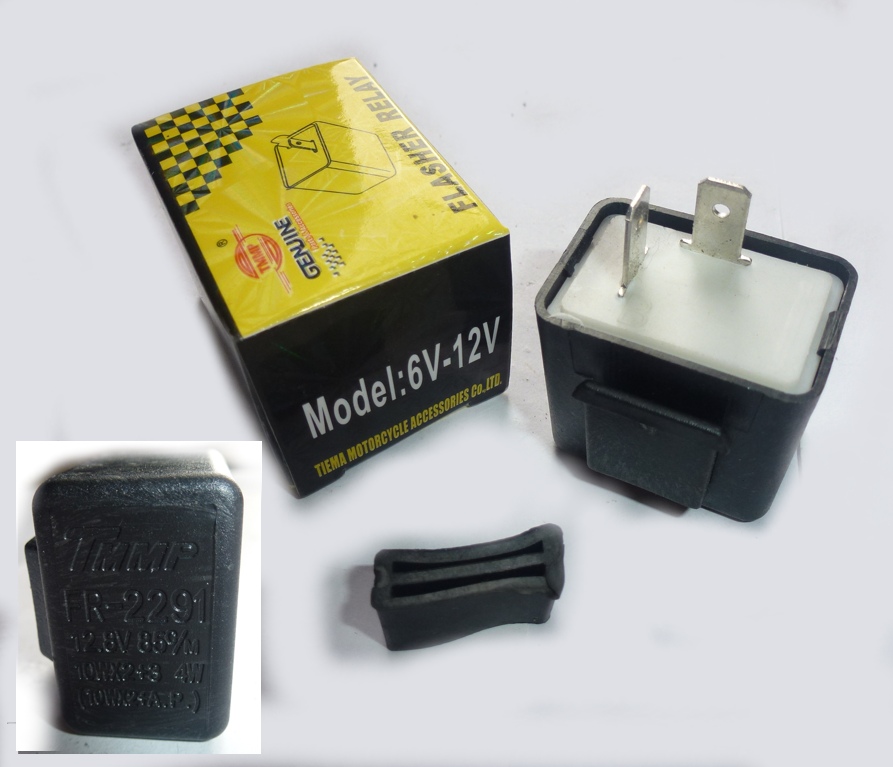 Реле указателей поворота (2 конт.) Звуковое DELTA, ALPHA