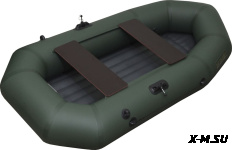 Гребная лодка ПВХ ВЕЛЬБОТ ВУД 240 НД