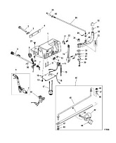 Комплект рулевой ручки 4-Х ТАКТНОГО ПЛМ MERCURY 80 Серийный номер от 1B227000 до 1B366822