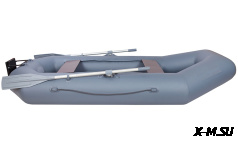 Гребная лодка ПВХ PATRIOT Дельта 260 Транец + Слань