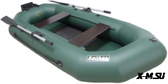 Гребная лодка ПВХ БАЙКАЛ 280 РС ТР